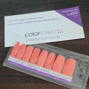 Color Street Lychee Rose Nail Strips